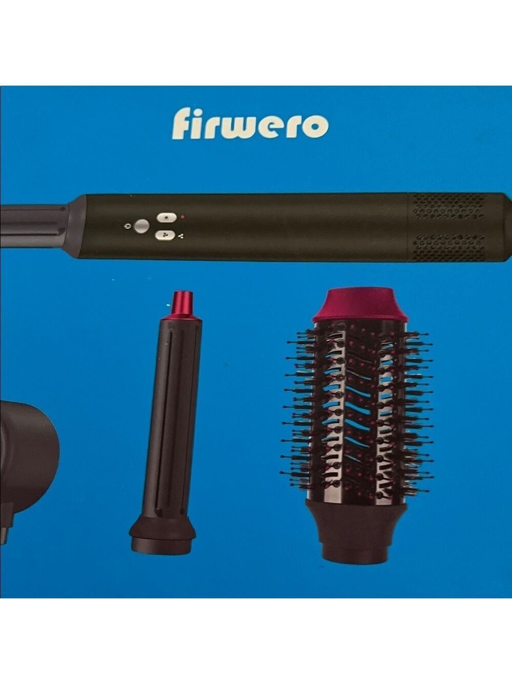 Firwero 4 in 1 Hair Styler Set, Hot Air Dryer, Curler, Straightening. (T15)